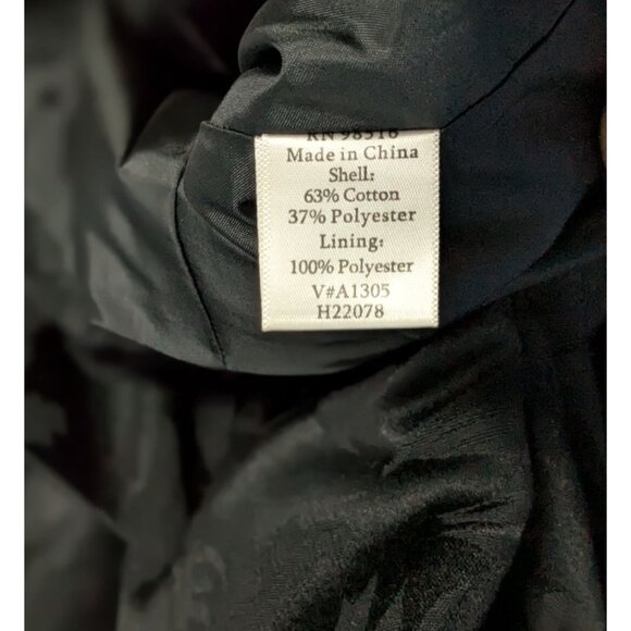 Coldwater Creek Womens Black Floral Jacquard Blazer Jacket Size XL - Picture 5 of 13